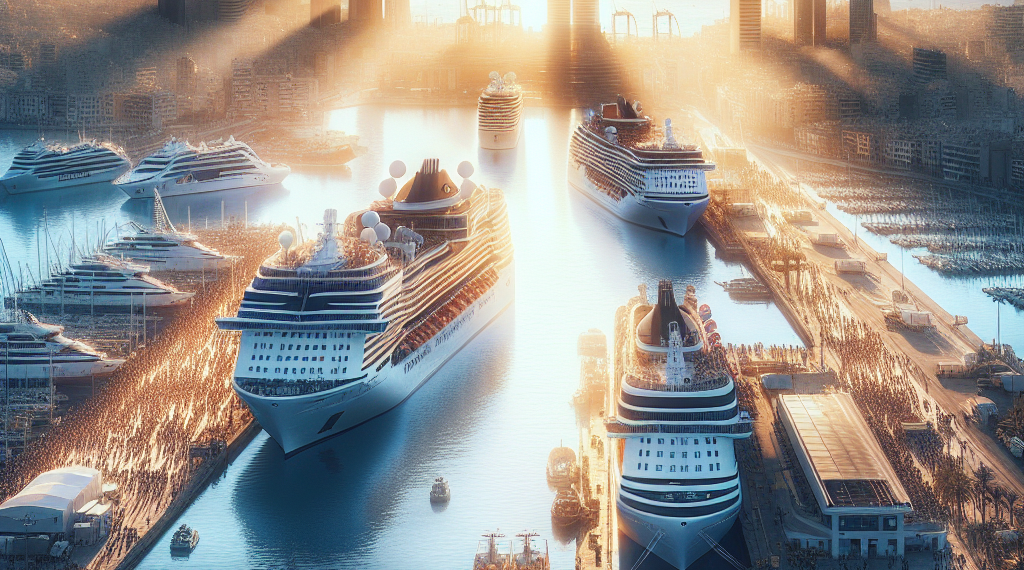 Los puertos españoles inician 2026 con 907.114 cruceristas, un 12,7% más, y 332 buques (+17,7%)