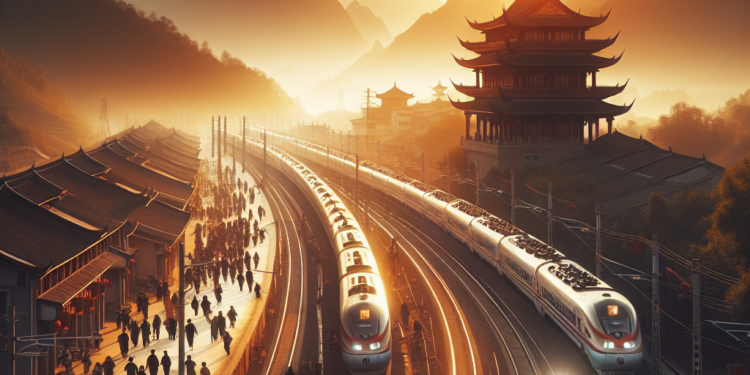 Ferrocarriles de China registran 258 millones de viajes de pasajeros desde inicio de período de viajes por Fiesta de la Primavera