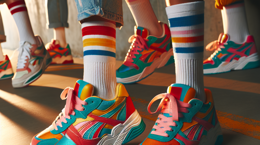 Los tenis coloridos de los años 80 que serán tendencia en Primavera-Verano 2026