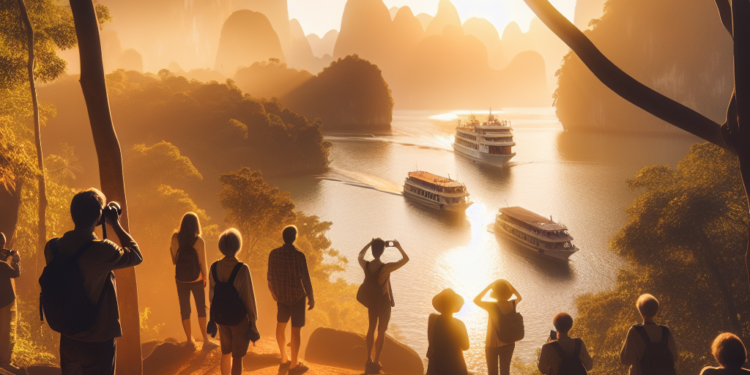 Más de una veintena de agentes de viajes del Grupo Avoris conoce La Línea a través de una visita organizada por la Oficina Municipal de Turismo