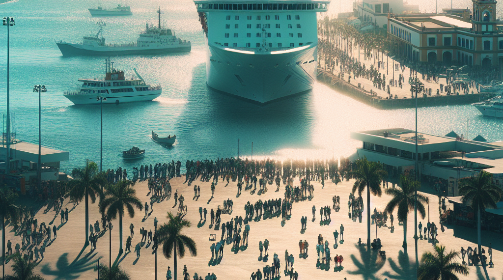 Mazatlán recibió a cerca de 50 mil cruceristas en febrero; aunque no todos bajan al puerto
