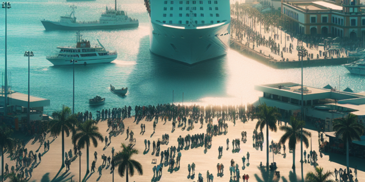 Mazatlán recibió a cerca de 50 mil cruceristas en febrero; aunque no todos bajan al puerto