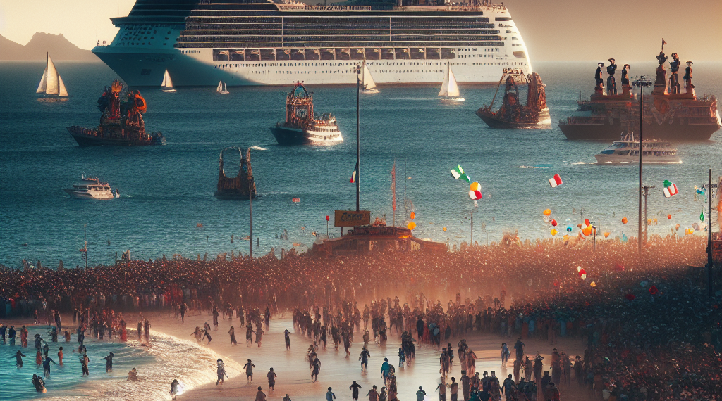 Mazatlán cierra el Carnaval con más de 3,900 cruceristas y derrama millonaria