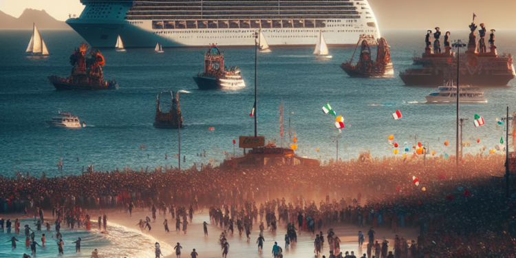 Mazatlán cierra el Carnaval con más de 3,900 cruceristas y derrama millonaria