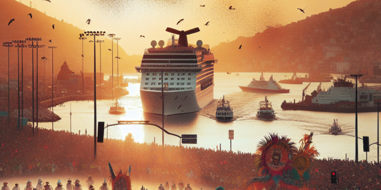 Recibe Mazatlán a más de 4 mil cruceristas en jueves de carnaval – Por los pasillos