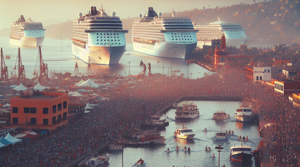 Mazatlán recibe más de 6 mil turistas de crucero