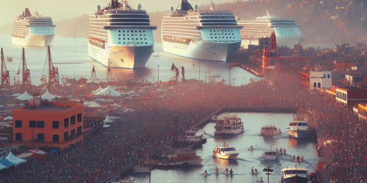 Mazatlán recibe más de 6 mil turistas de crucero