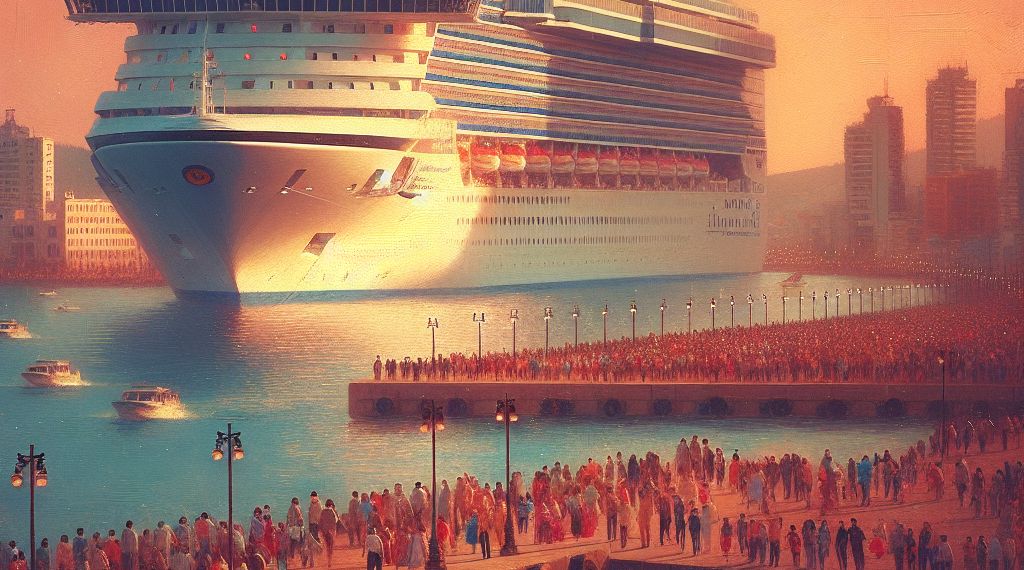 Mazatlán recibe al crucero Royal Princess con más de 3,600 turistas
