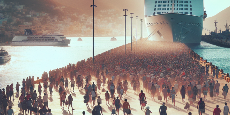 Mazatlán da la bienvenida a más de tres mil 600 cruceristas