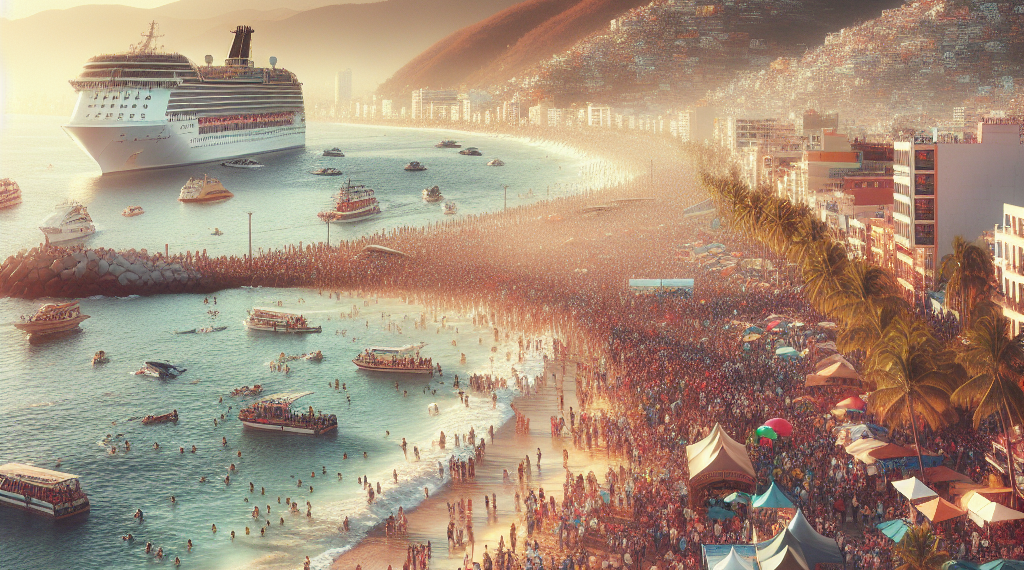 Recibe Mazatlán a más de tres mil 900 cruceristas