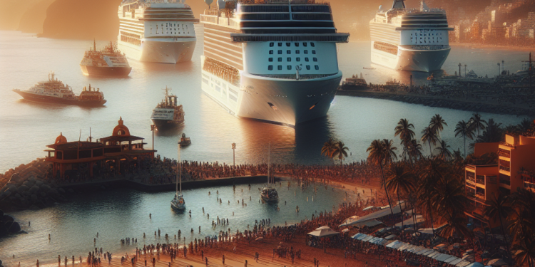 Navieras cancelan más arribos de cruceros internacionales a Puerto Vallarta; hasta nuevo aviso