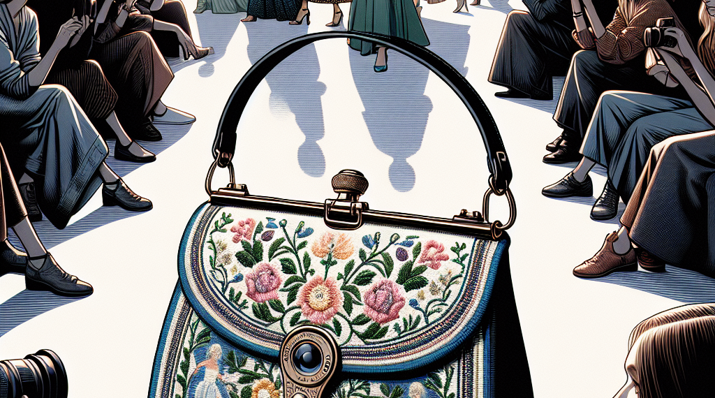 I Stitched Fendi’s DIY Needlepoint Baguette to Carry at New York Fashion Week