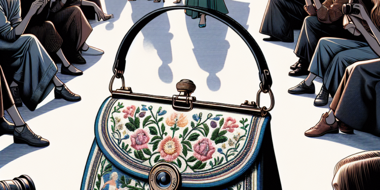I Stitched Fendi’s DIY Needlepoint Baguette to Carry at New York Fashion Week