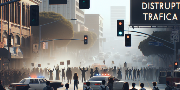 Por tercer día consecutivo maestros de la S-22 bloquean cruceros, hoy tocó 5 Señores y caseta de Huitzo (09:00 h)