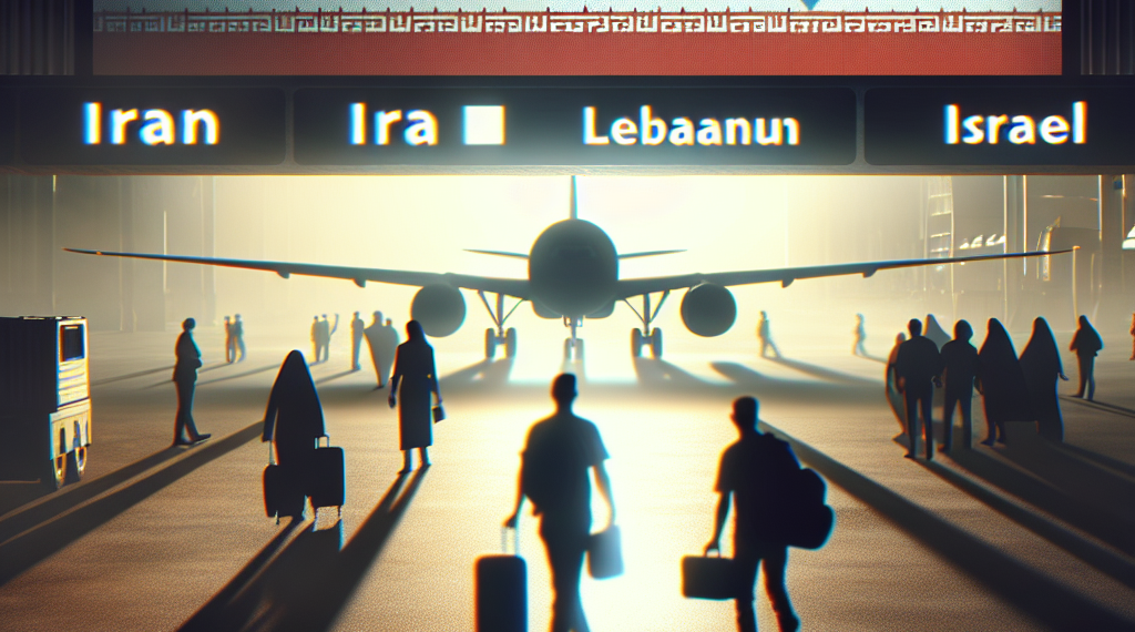 SRE aconseja no viajar a Irán, Líbano e Israel