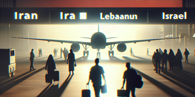SRE aconseja no viajar a Irán, Líbano e Israel