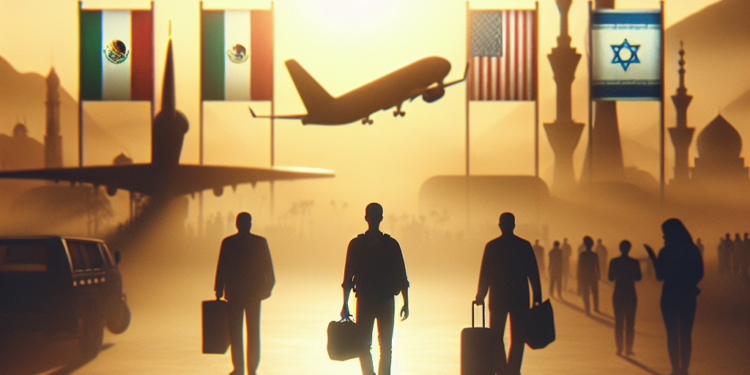 SRE pide a los mexicanos evitar viajes a Israel e Irán