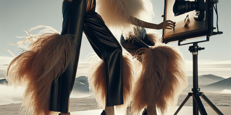 Selena Gomez luce elegante con pantalones de plumas y zapatos de tacón para febrero 2026