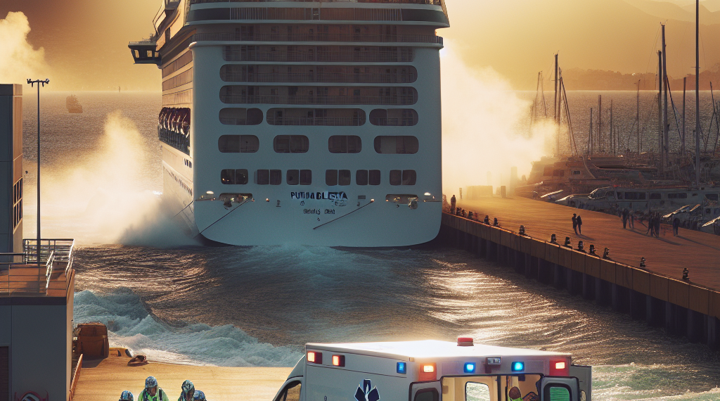 armada nacional, urgencia médica, crucero, pasajero