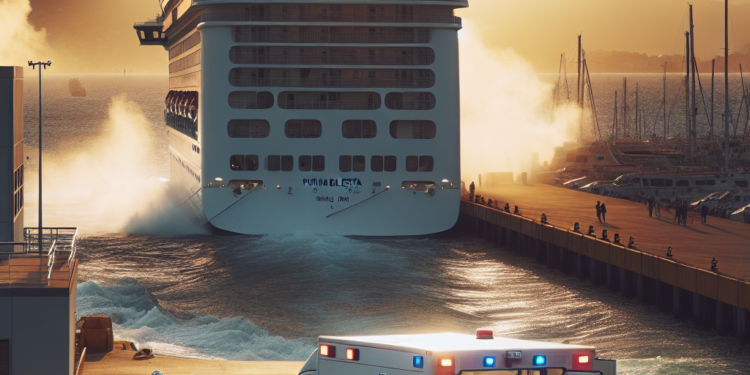 armada nacional, urgencia médica, crucero, pasajero