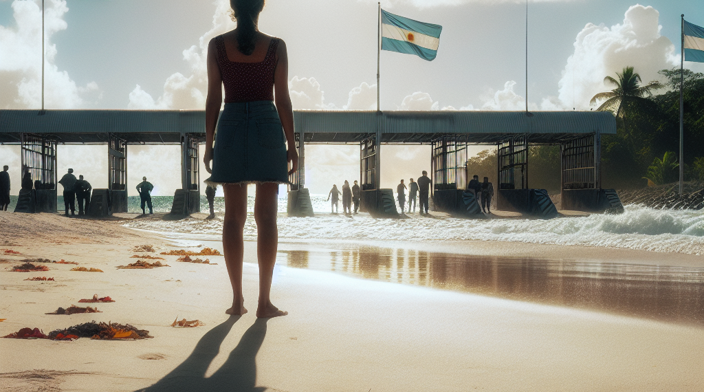 Una argentina en la isla que tiene la única frontera abierta del Caribe: “Pasás de un país a otro cruzando la calle, sin trámites”
