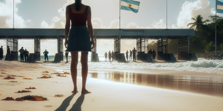 Una argentina en la isla que tiene la única frontera abierta del Caribe: “Pasás de un país a otro cruzando la calle, sin trámites”