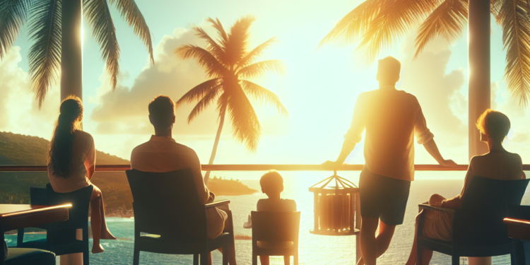 Las vacaciones mágicas de Jimena Barón con Matías Palleiro y sus hijos en un crucero por el Caribe