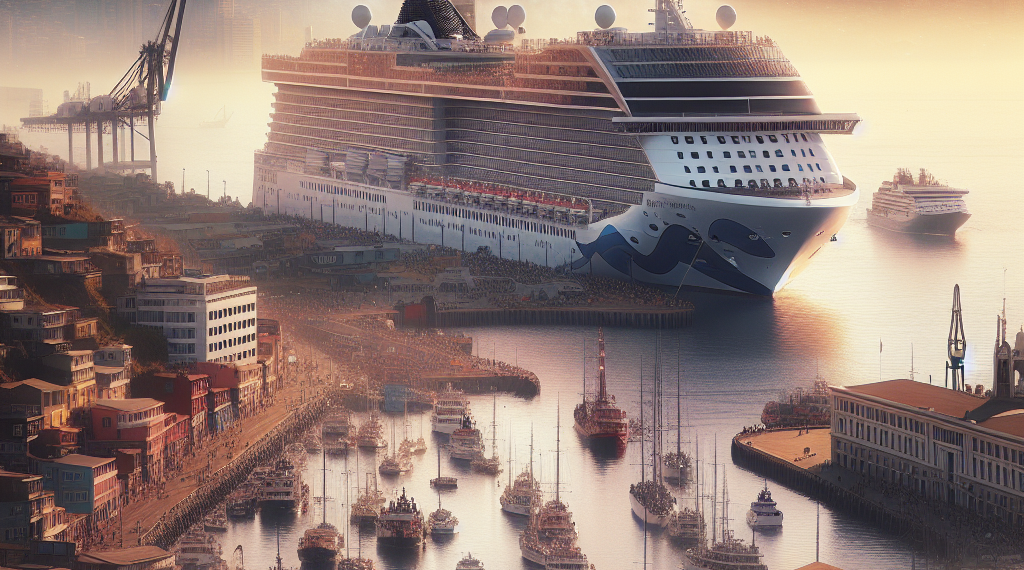 Puerto de Valparaíso acoge nueva recalada de crucero Viking Jupiter