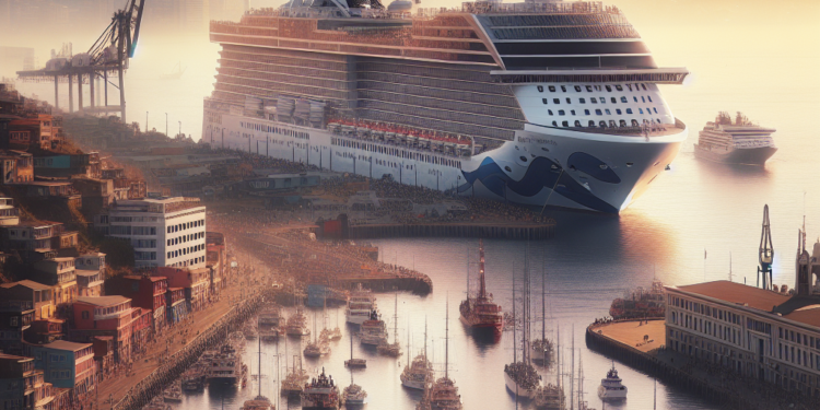 Puerto de Valparaíso acoge nueva recalada de crucero Viking Jupiter