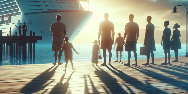 vecinos bloquean puerto de cruceros