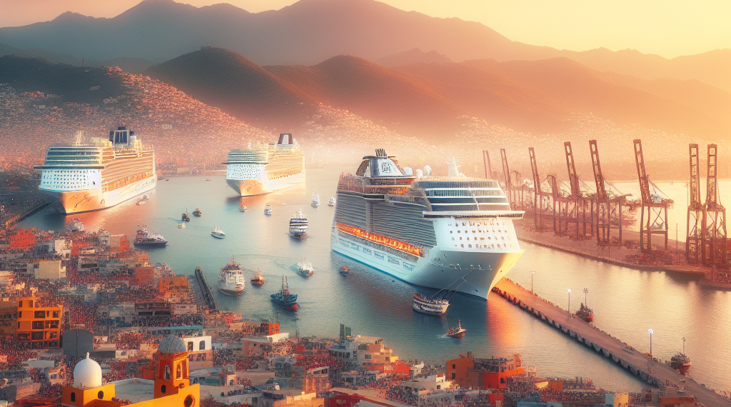 Espera Puerto Vallarta 27 cruceros en abril y superará los 70 arribos