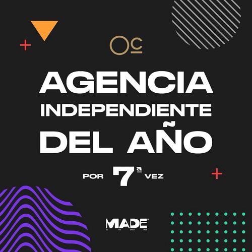 MADE vuelve a hacer historia: Gana por 8va ocasión “Mejor Agencia Independiente del Año” y Top 5 general en el Círculo de Oro