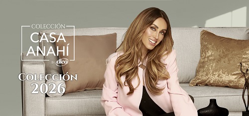 Anahí y Muebles Dico extienden su alianza y lanzan nuevas piezas de su colección “Casa Anahí”