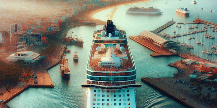 La Jornada - Acapulco recibe al crucero Norwegian Jade con más de 3 mil visitantes