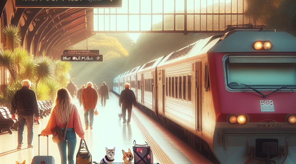 Con la inclusión de los viajes "pet friendly", ponen a la venta los pasajes de tren a Mar del Plata - Mi 8