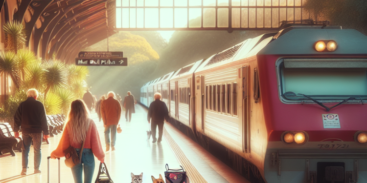 Con la inclusión de los viajes "pet friendly", ponen a la venta los pasajes de tren a Mar del Plata - Mi 8