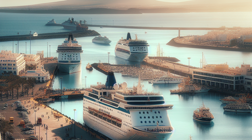 El puerto de Arrecife recibirá en abril 43 escalas de cruceros