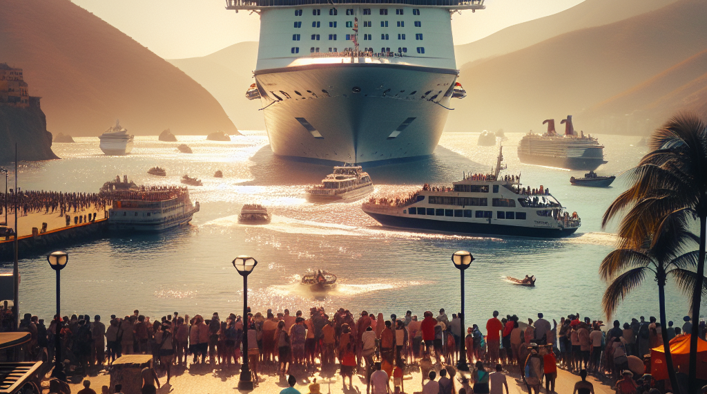 Llega a Santa Marta el crucero más grande de la temporada