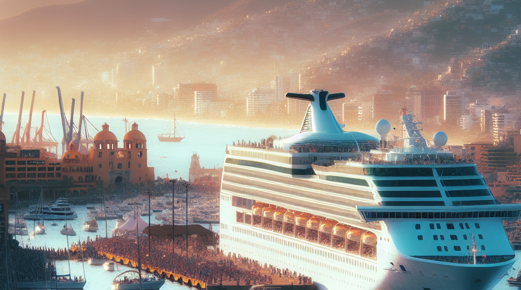 Continúa arribo de cruceros internacionales a Puerto Vallarta