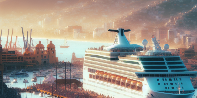 Continúa arribo de cruceros internacionales a Puerto Vallarta