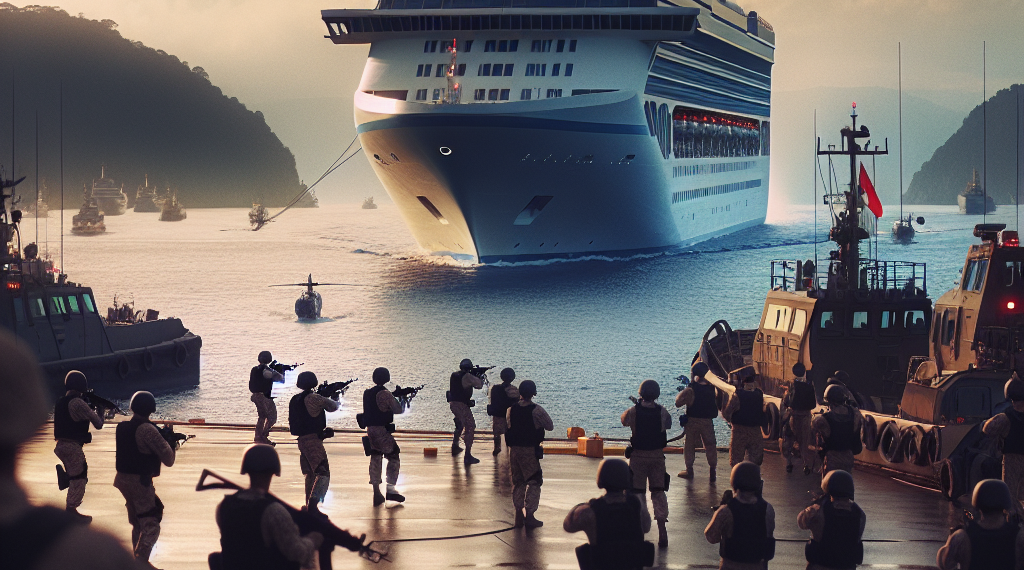 Policía despliega operativo especial por llegada de crucero MS Artania a Esmeraldas