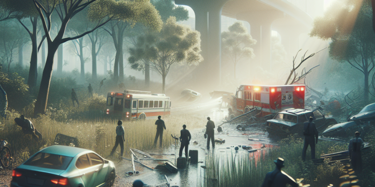 Provoca aparatoso choque frente al bosque de la ciudad - Tribuna de San Luis