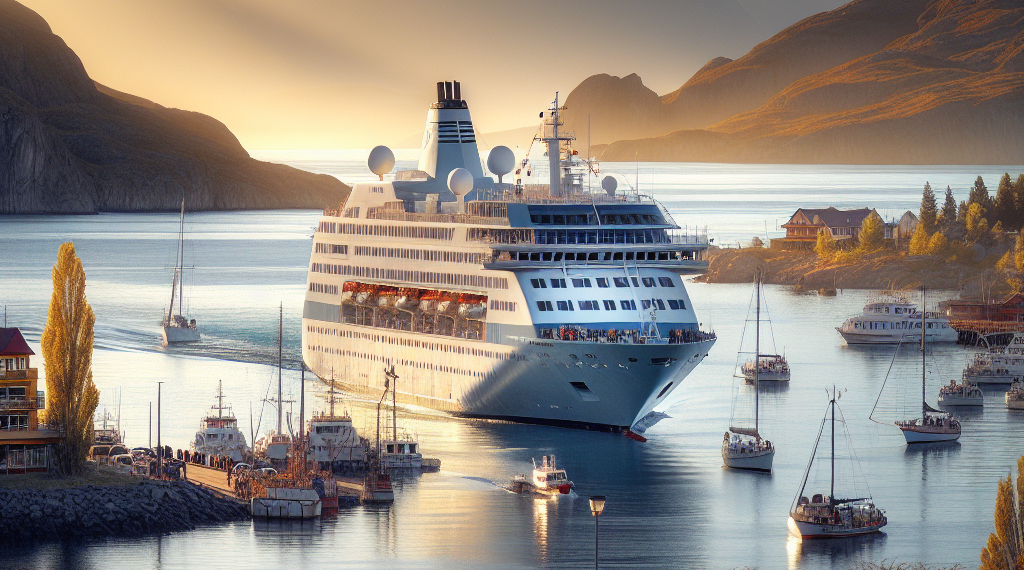 Chubut recibió al crucero Le Boreal en la recta final de la temporada