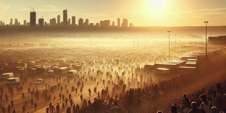 cientos de miles de pasajeros varados