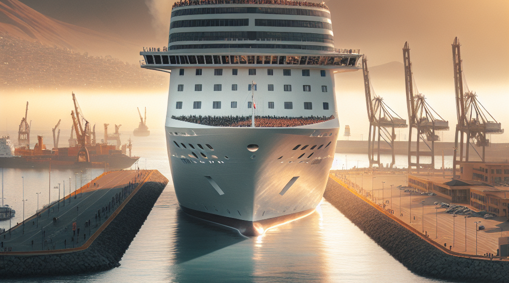 Empresa Portuaria Iquique coordina recalada de crucero Viking Polaris