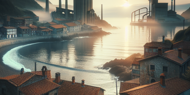 Tradición marinera, historia industrial y naturaleza: así es el pueblo de Asturias con casas modernistas a orillas del Cantábrico