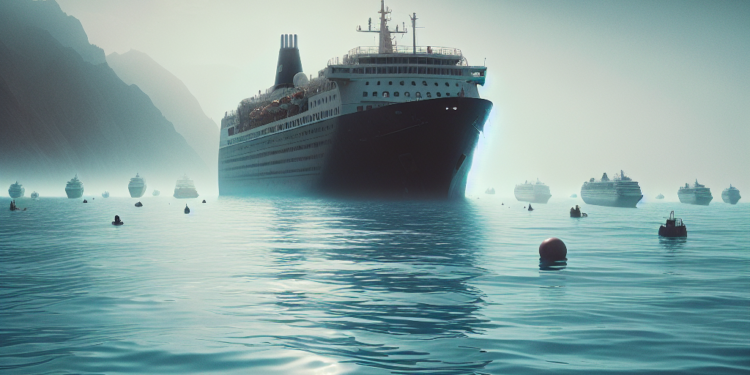 Cruceros varados en el Golfo Pérsico tras los atentados de Irán