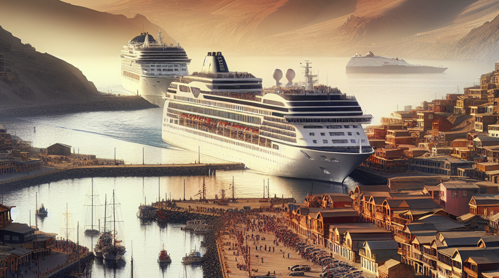 Puerto de Iquique registra cuarta recalada de cruceros en la temporada