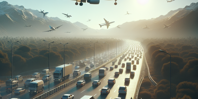 cayó el flujo de argentinos por vía terrestre en febrero, pero los viajes en avión crecieron casi un 30%