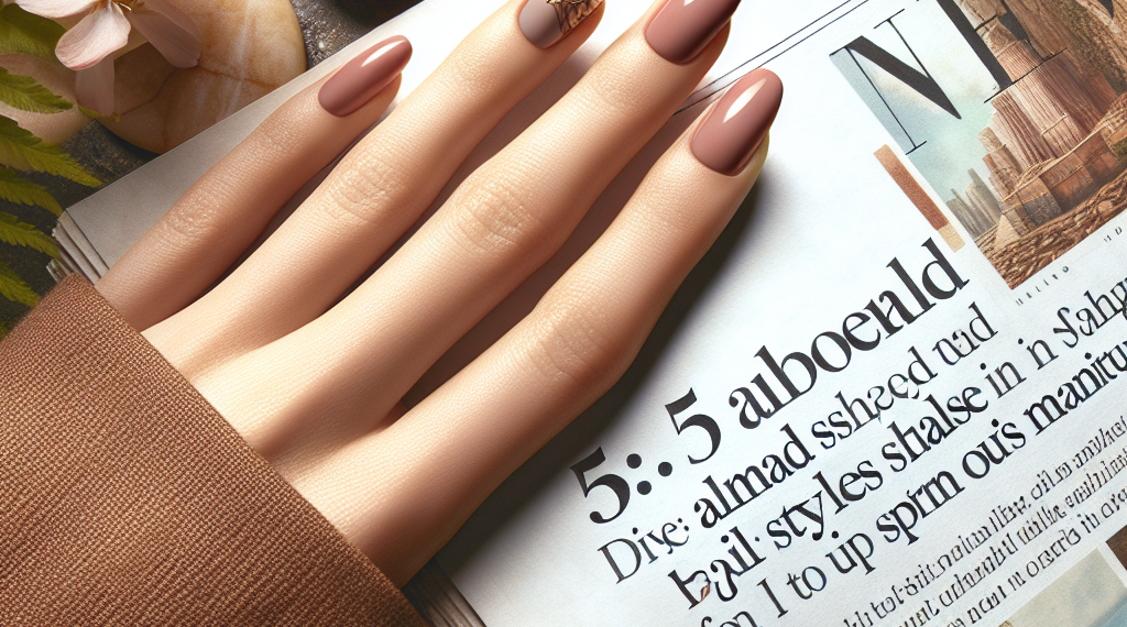 Encontré los 5 diseños de uñas almendradas para probar en primavera 2026 (y que elevarán tu manicura a otro nivel)